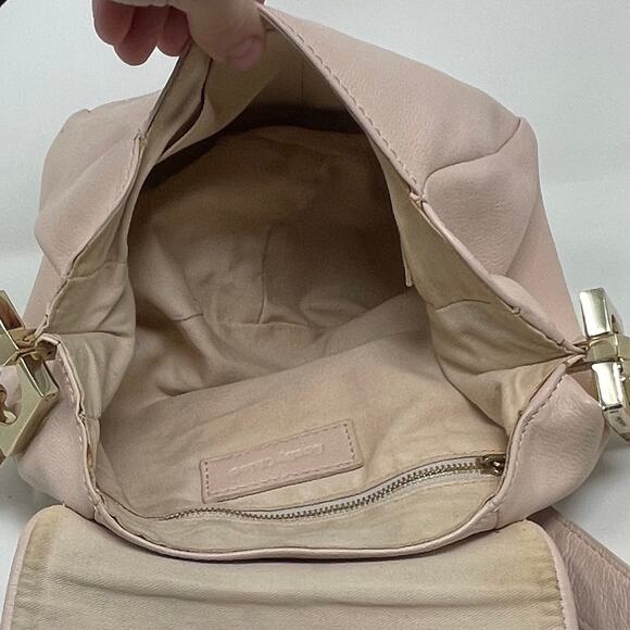 See by Chloe Lena Leather Messenger Bag - Pale/Light Pink - Crossbody - Picture 6 of 9